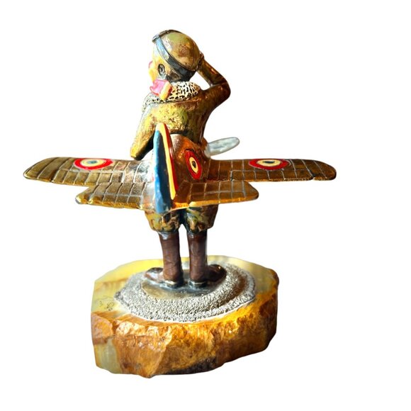 Signed Ron Lee Clown "Captain Cranberry" Airplane Pilot Hand Signed - Picture 4 of 9